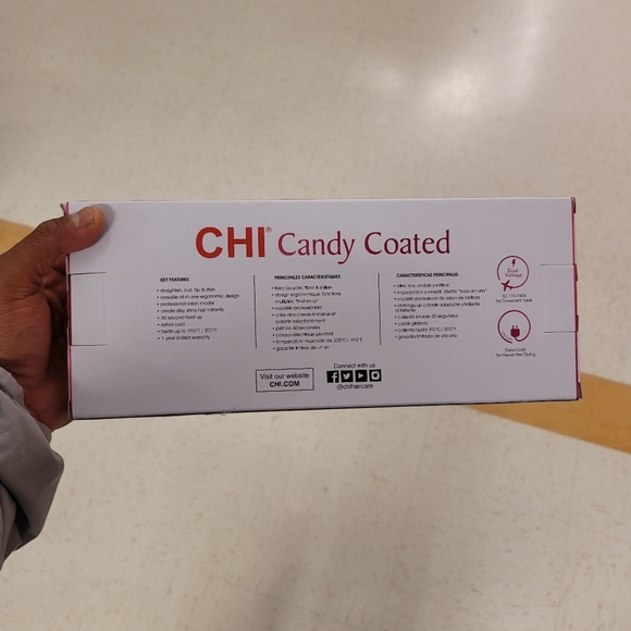 CHI candy coated ceramic flat iron - Picture 2 of 2